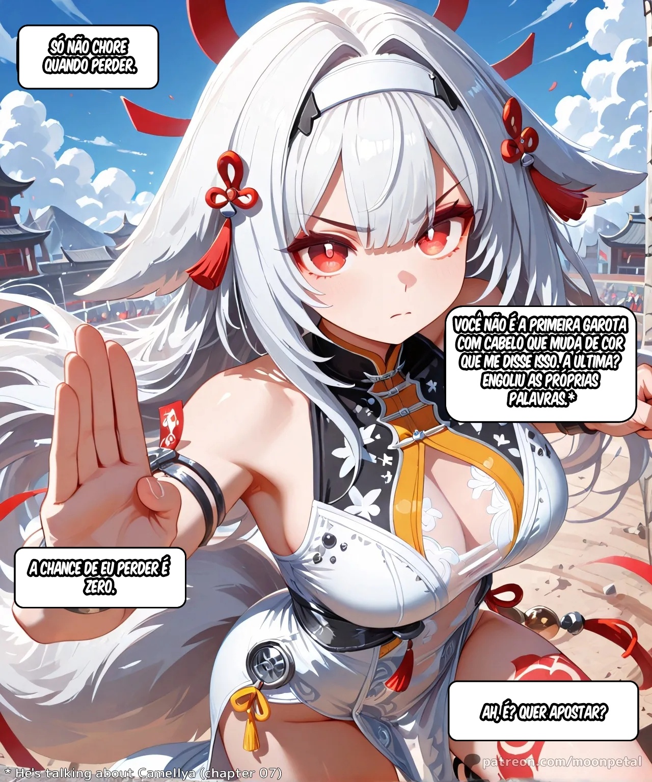 Wanna Make a Bet? Part 17: Ye Shunguang Hentai pt-br 03