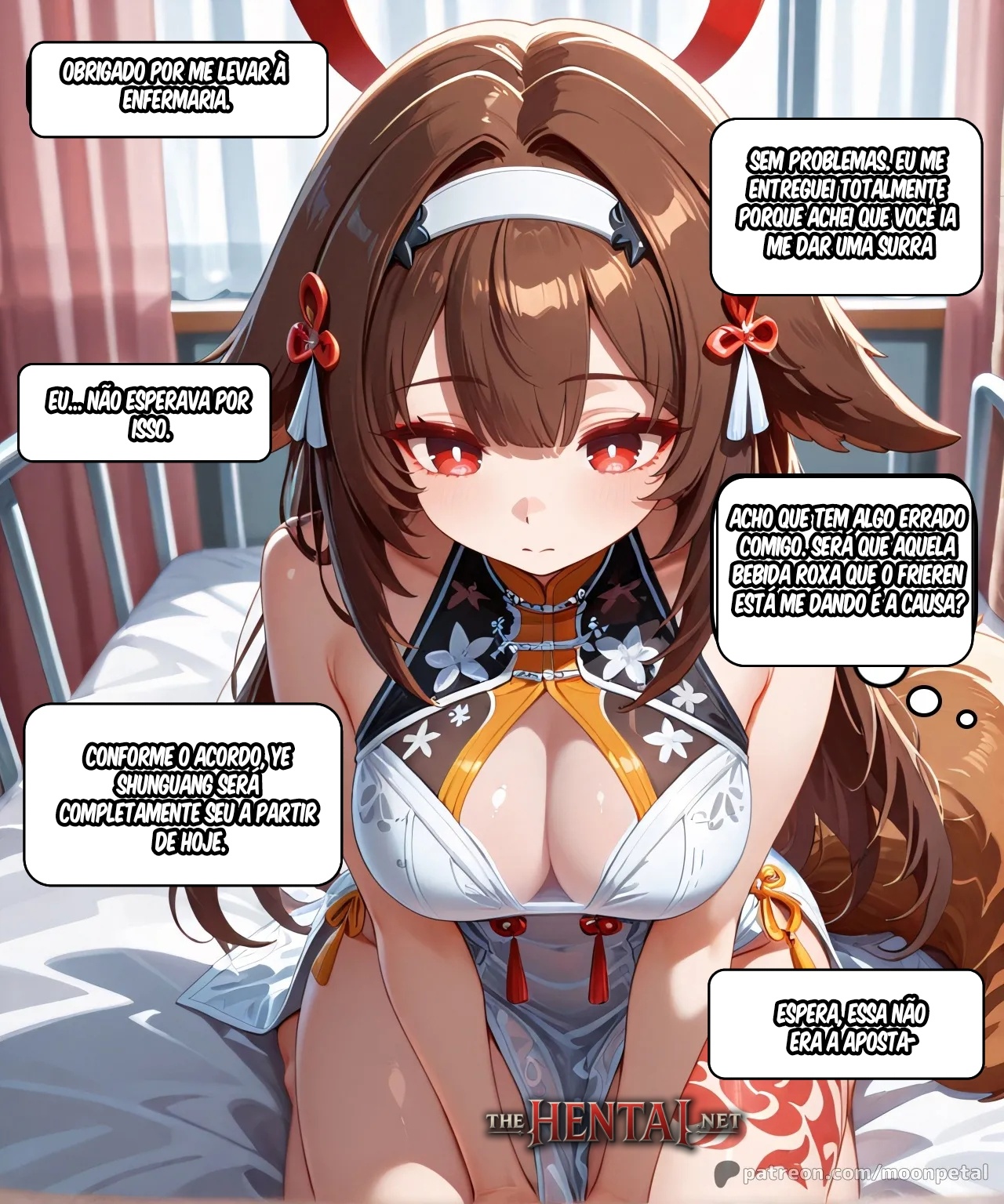 Wanna Make a Bet? Part 17: Ye Shunguang Hentai pt-br 05