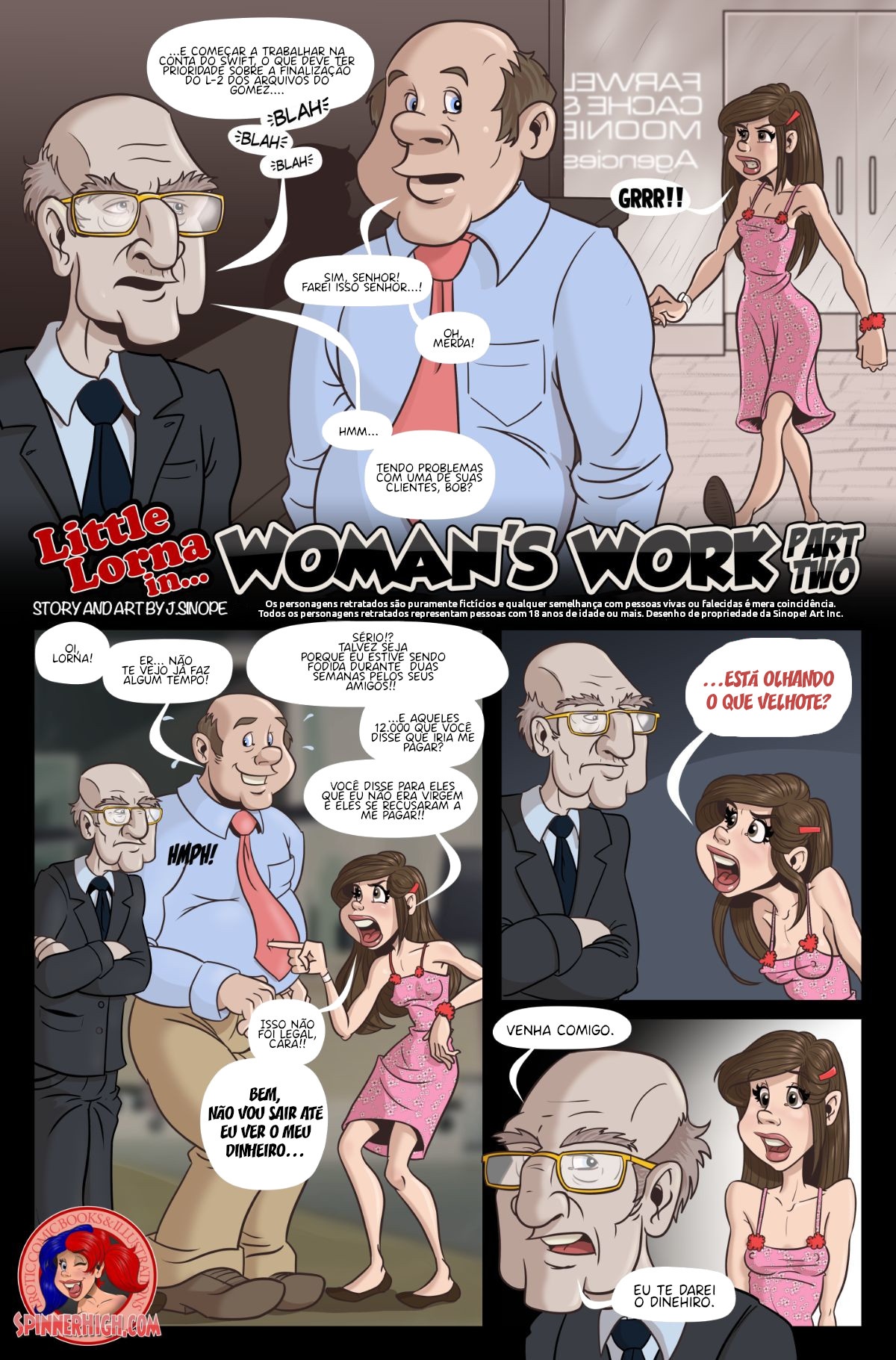 Women's Work by Sinope Hentai pt-br 08
