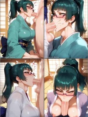 AI Generated: Maki Zenin By Belliora Hentai pt-br 09
