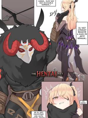 If Scenario: Fischl Hentai pt-br 03