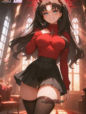 Rin Tohsaka In Command: Cool Me Down! Hentai pt-br 40