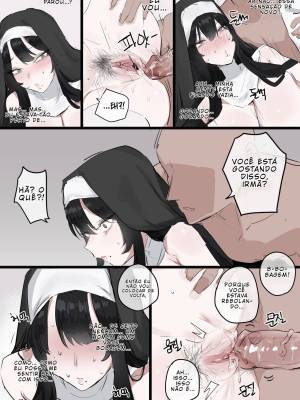 Teaching a Devoted Nun Sex Education Using My Dick Hentai pt-br 15