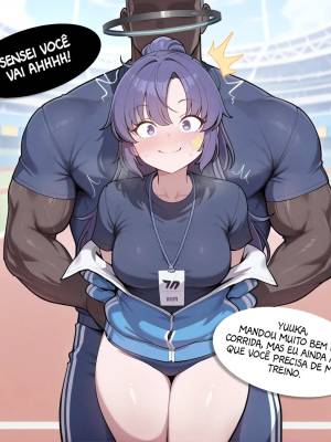AI Generated: Tracksuit Yuuka Hentai pt-br 04