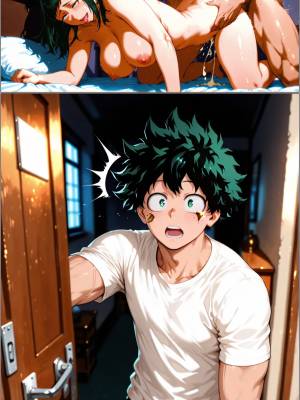Deku's Mommy And Mentor Dilemma! Hentai pt-br 05