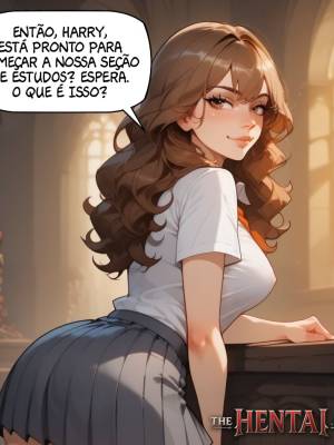 Harry And Hermione Fuck Before Studying 