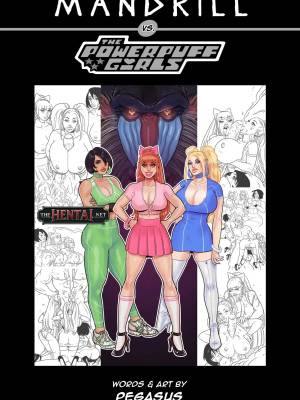 Mandrill vs The Powerpuff Girls
