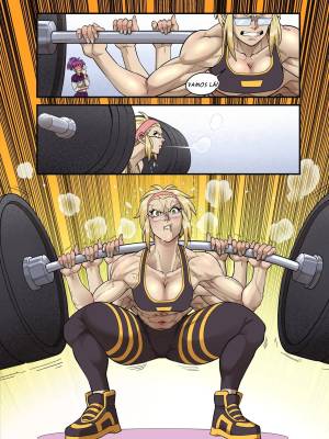 Spinny And Mecha Maid Hit The Gym Hentai pt-br 04
