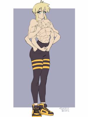 Spinny And Mecha Maid Hit The Gym Hentai pt-br 22
