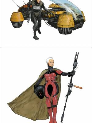 SPACEGIRL By Travis Charest Hentai pt-br 29