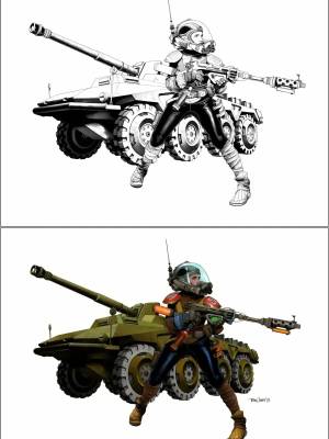 SPACEGIRL By Travis Charest Hentai pt-br 34